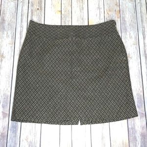 Loft Brown/Black Skirt #G4